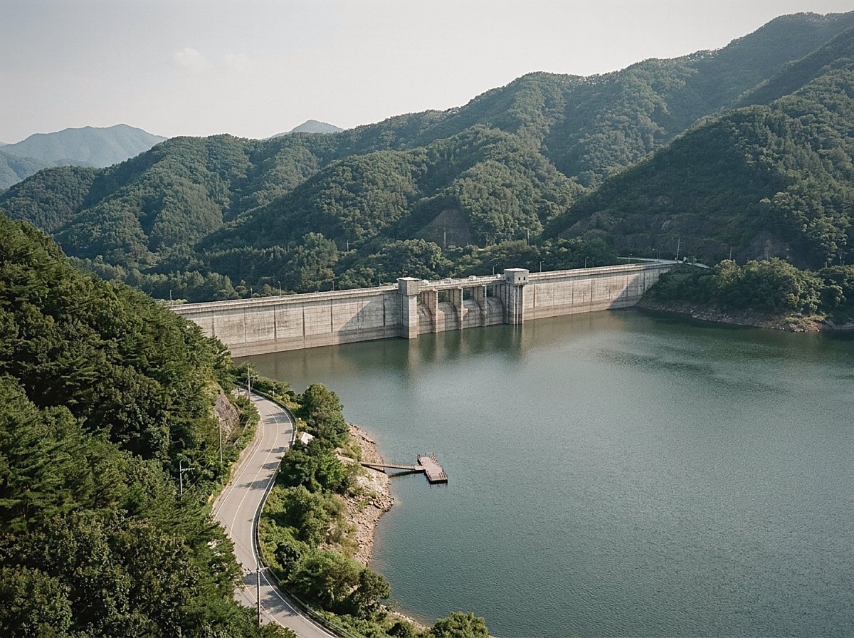 춘천시 신사우·신북 북부 전경